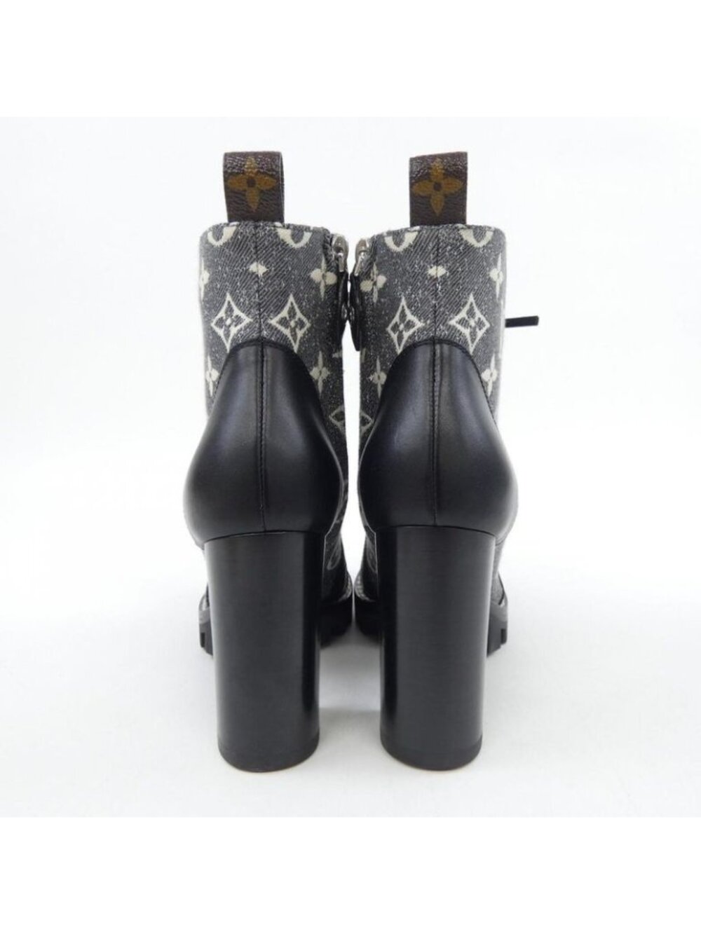 Louis Vuitton Monogram Denim Star Trail Line Boots - Picture 5 of 6